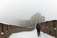 Mutianyu Great Wall Winter Landscape