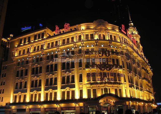 Nanjing Road Beautiful Building Shanghai