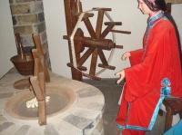 The Model of Weaving Women at No. 1 Silk Factory Suzhou China