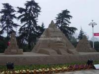 The Sand Carvings on Changsha Orange Island