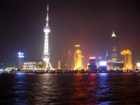 Oriental Pearl TV Tower Attractive Night Scene Shanghai