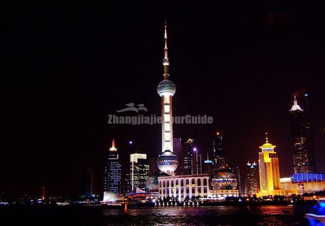 Oriental Pearl TV Tower Night View China