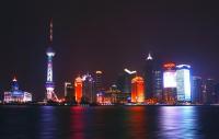 Oriental Pearl TV Tower Night Scene Shanghai