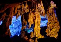 Reed Flute Cave Beautiful Scenery Guilin