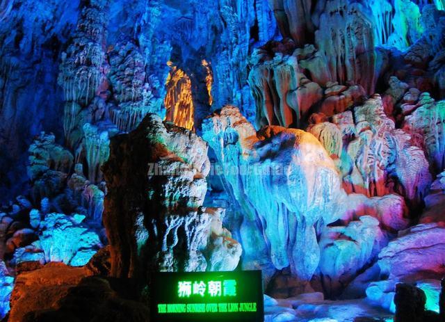 Reed Flute Cave in Guilin 