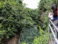 Rocky Natural Bridge in Zhangjiajie National Forest Park