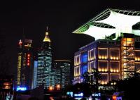 Shanghai Urban Planning Exhibition Night View