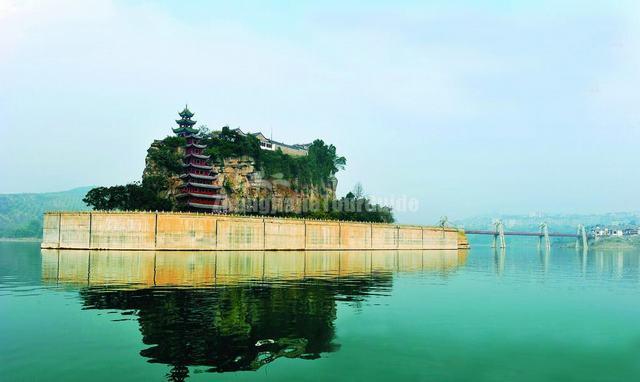 Shibaozhai Pagoda Scenery Chongqing