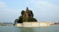  Shibaozhai Pagoda in the River Chongqing