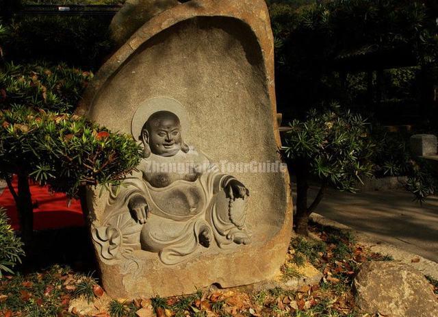 Hangzhou Six Harmonies Pagoda Figure of Buddha Carved Stone