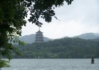 Hangzhou Six Harmonies Pagoda and West Lake