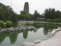 Small Goose Pagoda Charming Landscape Xian