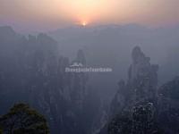 Sunrise in Zhangjiajie National Park