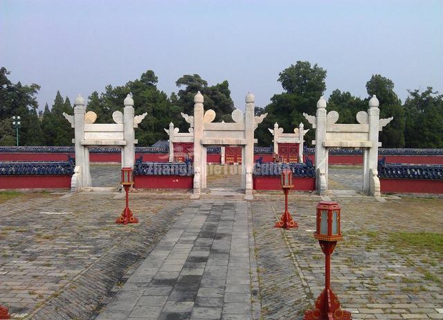 The Gate Post of Temple of Heaven 