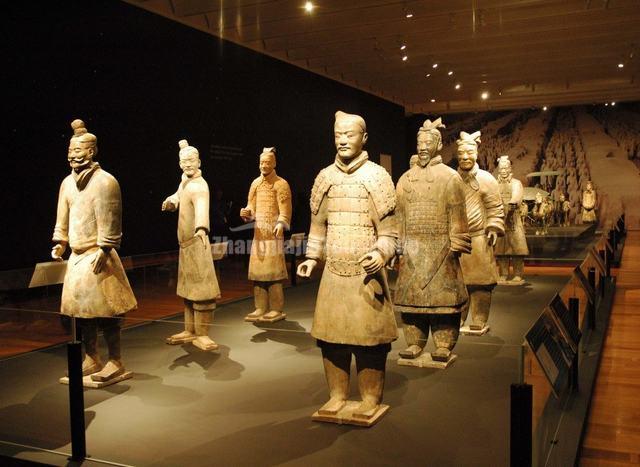 Terracotta Warriors and Horses Museum Well Preserved Terracotta Warriors