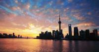 The Bund Sunrise Scenery Shanghai