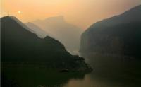 Three Gorges Dusk Scenery Chongqing 