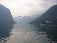 Three Gorges in Misty Day China