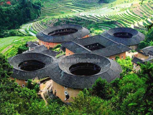 Spectacular Tianluokeng Tulou Cluster 