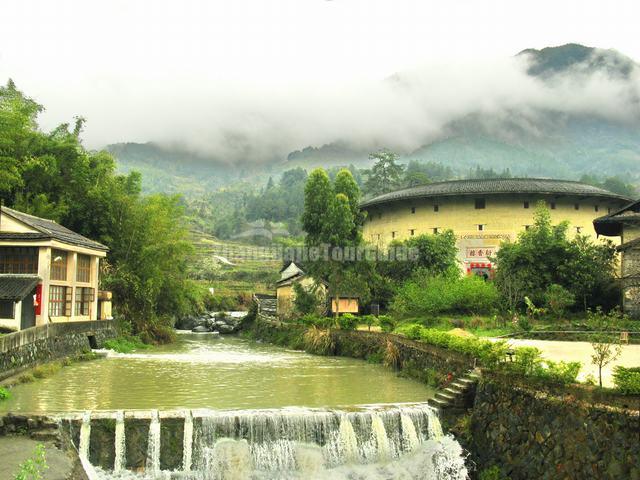 Tianluokeng Tulou Cluster Beautiful Scenery