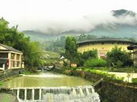 Tianluokeng Tulou Cluster Beautiful Scenery