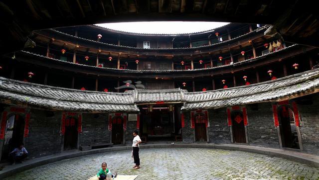 Tianluokeng Tulou Cluster Internal Structure