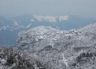 Tianmen Mountain in Winter