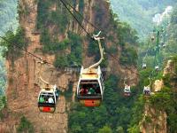 Cable Car in Tianzi Mountain