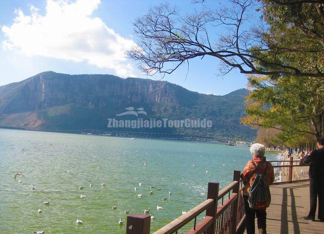 Dian Lake Beautiful Scenery Yunnan