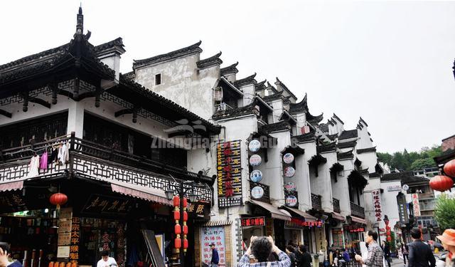 Tunxi Ancient Street Beautiful Building Anhui