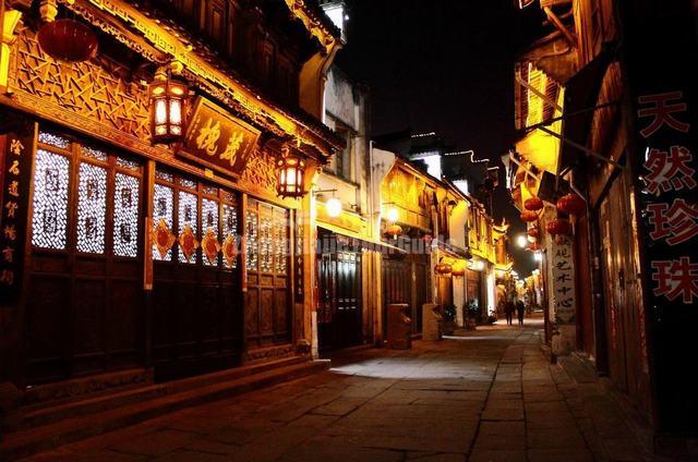 Tunxi Ancient Street Night View Anhui