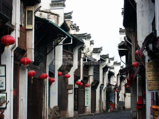 Tunxi Ancient Street Charming Building China