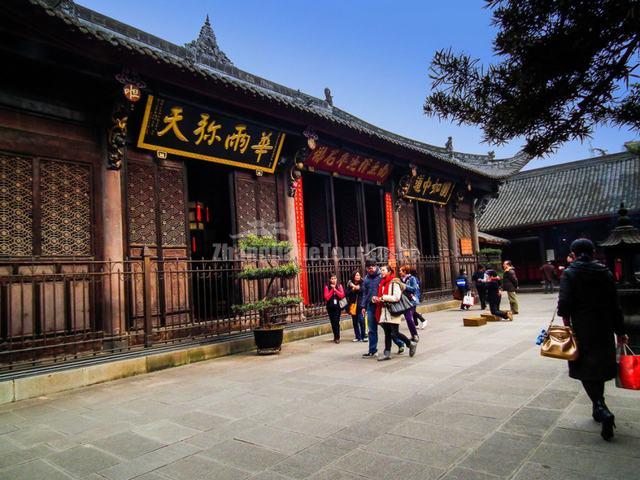 Wenshu Temple Scenery Chengdu