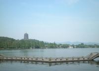 West Lake and Broken Bridge Hangzhou