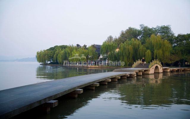 West Lake Attractive Landscape Hangzhou China