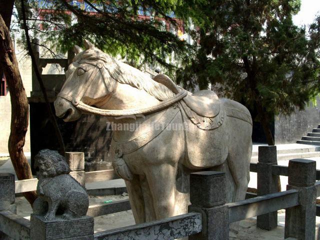 White Horse Temple Horse Stone Sculpture Luoyang