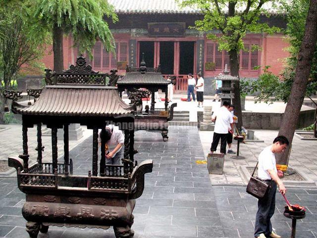 People Burning Incense at White Horse Temple Luoyang