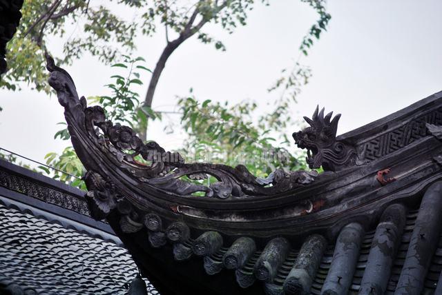 Wuhou Memorial Temple Beautiful Eaves