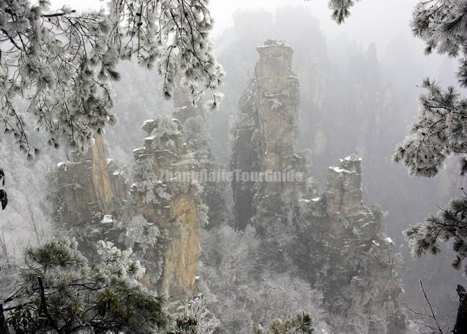 Wulingyuan in Winter