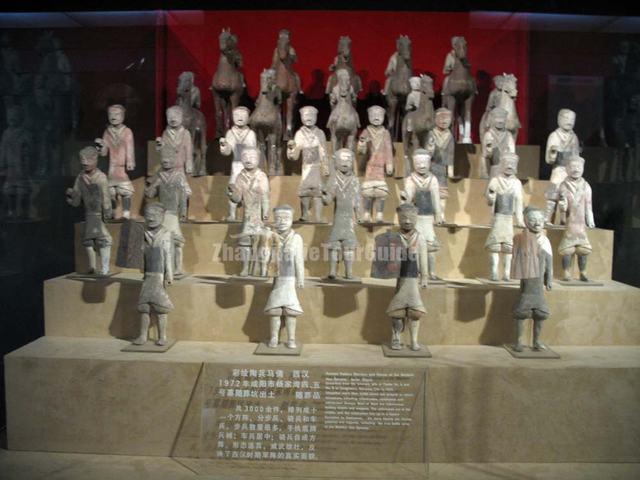 Xian Musuem Painted Terracotta Warriors