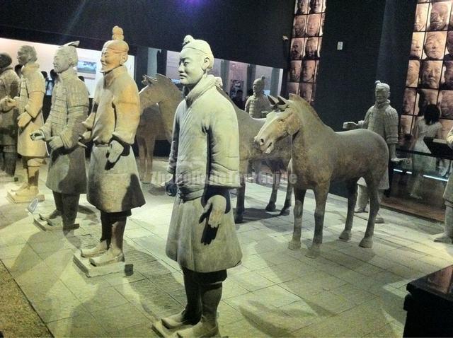 Xian Musuem Terracotta Warriors Exhibit