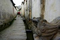 Xidi Village Quiet Alley Huangshan City