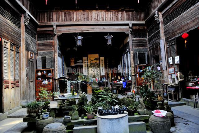 Xidi Village Wooden Structure House Huangshan City