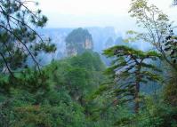 Yaozi Village at Zhangjiajie National Forest Park China