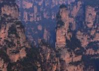 The Sandstone Peaks at Yaozizhai Scenic Area