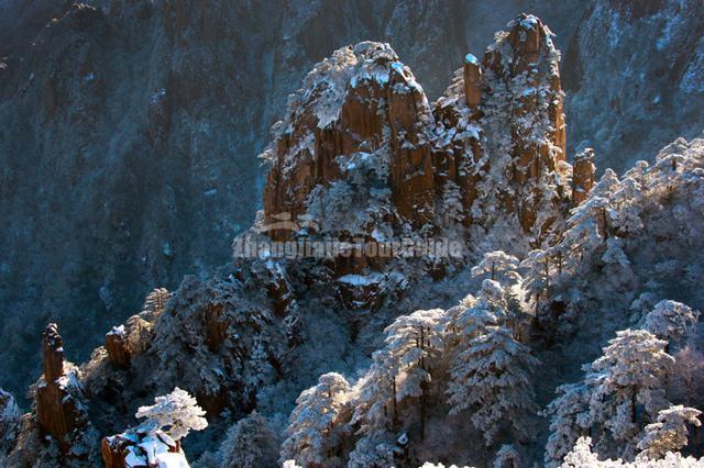 Huangshan Mountain in Winter Anhui