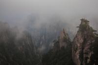 Yellow Mountain with Sea of Clouds Covered It