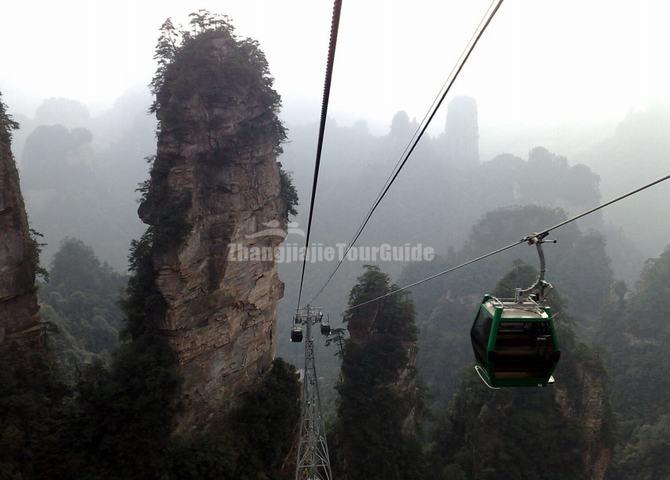 Huangshizhai Cable Car