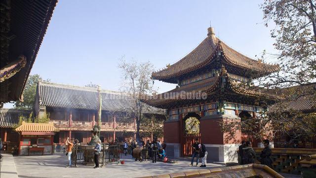 Yonghe Temple Scenery Beijing