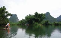 Yulong River Beautiful Landscape Yangshuo